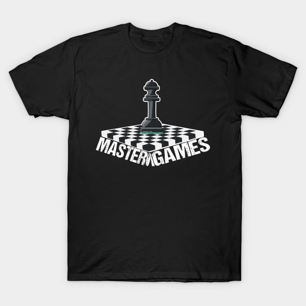 Chess Master of Games T-Shirt by HBfunshirts